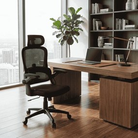 Cadeira de escritório Garston Preto