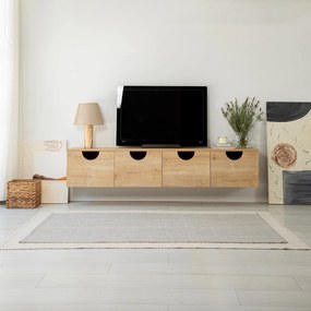 Móvel TV Stand Four Seasons – Carvalho – 180x35x35 cm