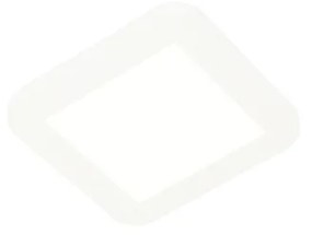Teto branco 17 cm com LED 3 níveis regulável IP44 - Steve Moderno