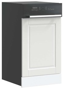 Painel máquina lavar louça Porto branco 45x1,5x67 cm