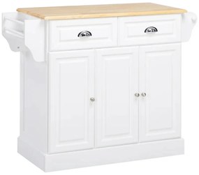 Ilha de Cozinha Delvini - Design Contemporâneo