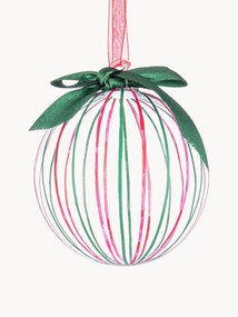 Christmas Balls Stripe Trans, Various Set Sizes