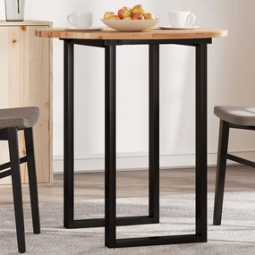 vidaXL Tampo de mesa redondo Ø70x2 cm madeira de acácia maciça