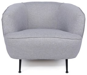 Cadeirão Piccoli – Cinzento Claro – 83x72x75 cm