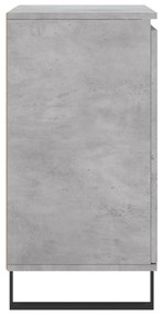 Aparador 60x35x70 cm derivados de madeira cinzento cimento