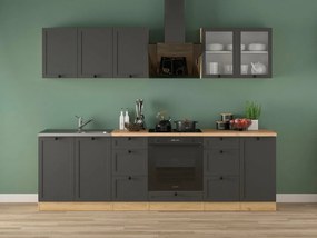 Conjunto de cozinha modular Classic Grey Oak 118