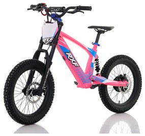 Bicicleta elétrica infantil 500W 18" Junior RXF EVO Rosa