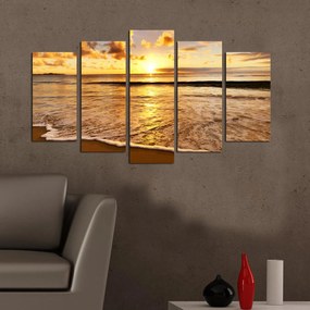 Pintura Decorativa em MDF 5PMDF-35 – Multicolor – 110 x 60 cm