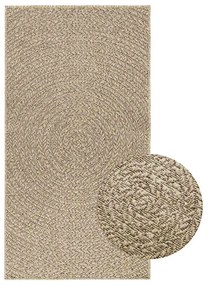 vidaXL Tapete ZIZUR bege 80x150 cm aspeto de juta interior e exterior