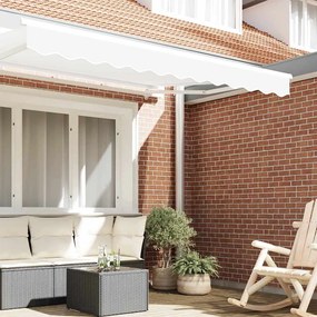 Valance de Toldos pra Estrutura de 3,5 m Branca 3,3x0,2 m
