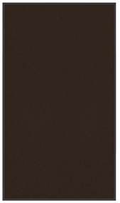 vidaXL Capacho 115x200 cm castanho