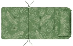 Almofadões cadeira adirondack 2 pcs tecido oxford padrão folhas