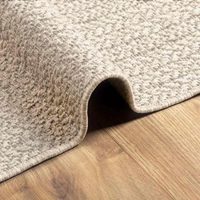 Tapete ZIZUR creme 200x290cm aspeto de juta interior e exterior