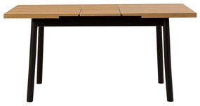 Mesa de Jantar Extensível Oliver – Preto – 120x77x75 cm