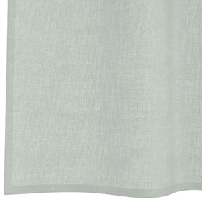 Cortinas de voile com ilhós 2 pcs cinzento-claro 140x300 cm