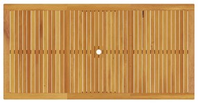 Conjunto de Mesa de Jantar 9 pcs 180 x 90 x 75 cm