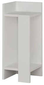 Mesa de Cabeceira Elos Left – Branco – 25x60x27 cm