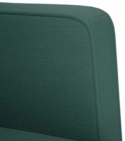 Poltrona com apoio de braços 53 cm tecido verde-escuro