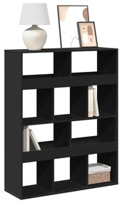 vidaXL Estante 100x33x125,5 cm derivados de madeira preto