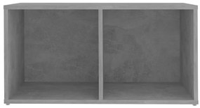 Móveis de TV 2 pcs derivados de madeira cinzento cimento