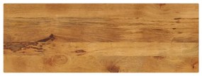 vidaXL Tampo de mesa retangular 140x60x3,8 cm mangueira maciça