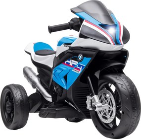HOMCOM Mota Elétrica BMW HP4 com Música USB Velocidade 2,5km/h Avance e Retrocesso 82,5x42x54cm Vermelha | Aosom Portugal