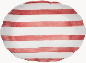 Travessa pintada à mão Stripe