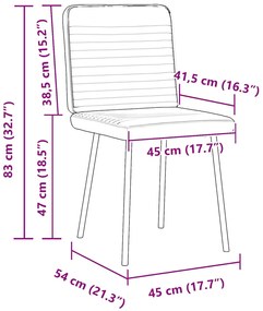 Cadeiras de jantar 6 pcs veludo cinzento-claro