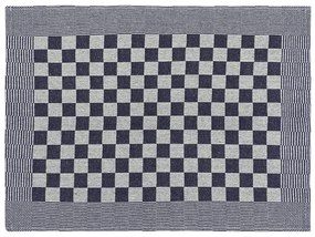 Panos de cozinha 50 pcs 50x70 cm algodão azul e branco