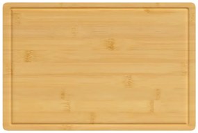 Tábua de cortar 30x20x1,5 cm bambu