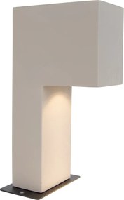 Balizador moderno para exterior cinza 35cm IP44 - Pompei
