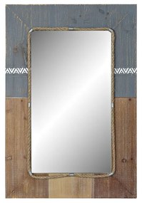 Espelho de Parede Dkd Home Decor Abeto (60 X 3.5 X 89.5 cm)