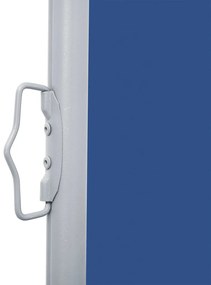 Toldo lateral retrátil 140x600 cm azul