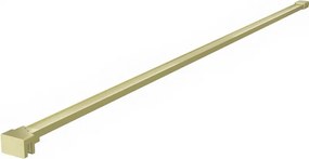 Mexen suporte reto para parede de duche 6-8 mm, dourado escovado - 800-01-55