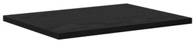 Prateleiras 4 pcs Carvalho Preto 40x30x1,5 cm Madeira Engenharia