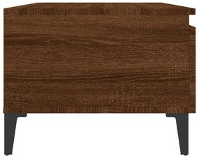 Mesa de apoio 50x46x35 cm derivados madeira carvalho castanho