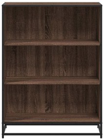 Estante 80,5x35x107,5 cm derivados de madeira carvalho castanho