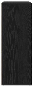 Aparador Carvalho Preto 60x31x84 cm Madeira Engenheirada
