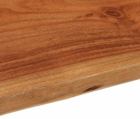 Mesa de centro 110x55x40 cm madeira de acácia maciça