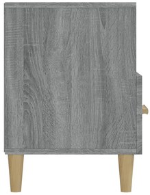 Móvel de TV 102x36x50 cm derivados de madeira cinzento sonoma