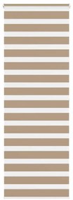 vidaXL Cortina de zebra 75x200 cm largura do tecido 70,9 cm poliéster