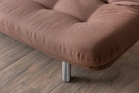 Sofá-Cama 3 Lugares Misa – Castanho Claro – 180x110 cm