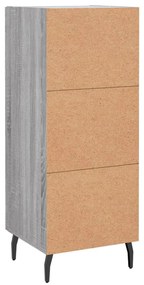 Aparador 34,5x34x90 cm derivados de madeira sonoma cinzento