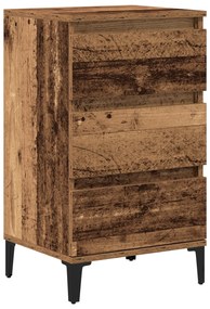 Cabideiro vidaXL Madeira Velha 40x35x70 cm Madeira de Engenharia