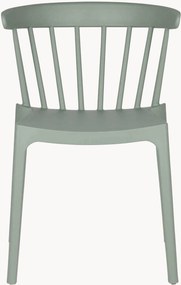 Cadeiras de jantar de jardim empilháveis Bliss, conjunto de 2