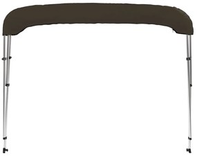 Toldo de 3 arcos Bimini 183x140x137 cm preto
