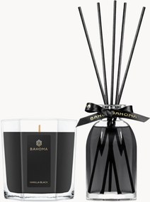 Difusor com varetas e vela perfumada Vanilla Black (fresco, floral)