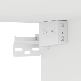 Cabide de Vidro Suspenso em Carvalho Preto - 60x31x60 cm, Feito de Mad