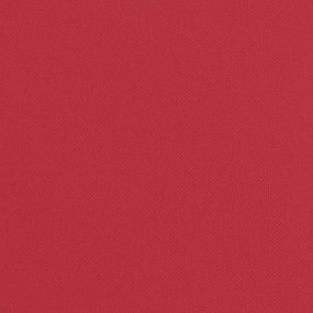 Espreguiçadeira dobrável tecido oxford/aço revest. pó vermelho