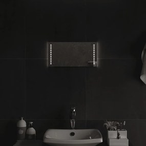 vidaXL Espelho de casa de banho com luzes LED 40x20 cm